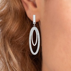 BR01 earrings adorned with...