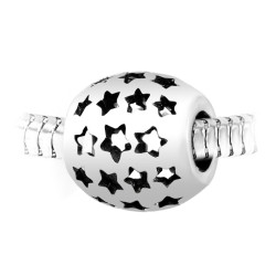Steel star bead BR01 by BR01